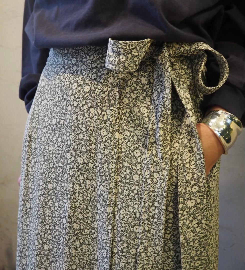 タグ付き新品＊SHINZONE arabesque wrap skirtスカート