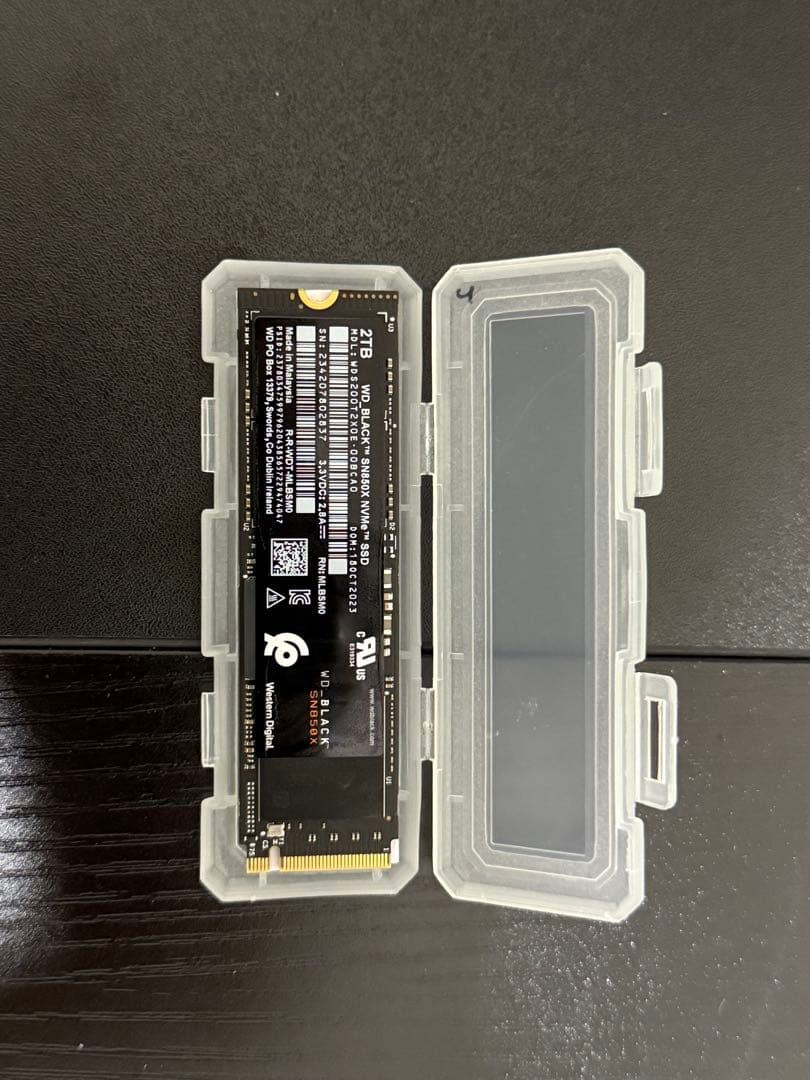 内蔵型SSD WD_BLACK SN850X M.2 NVMe SSD 2tb No.3
