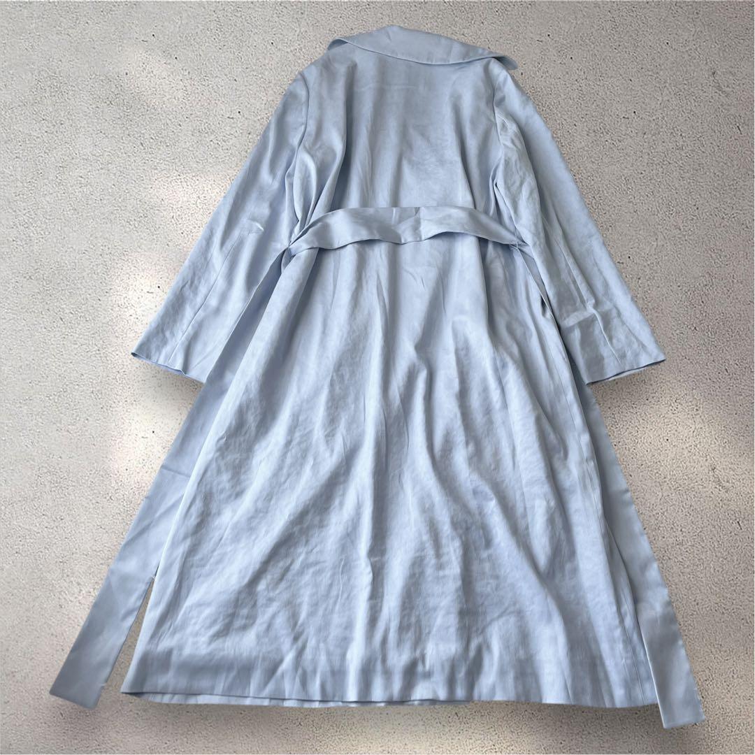 【新品】LAUTREAMONT ライトブルー スプリングコート　40