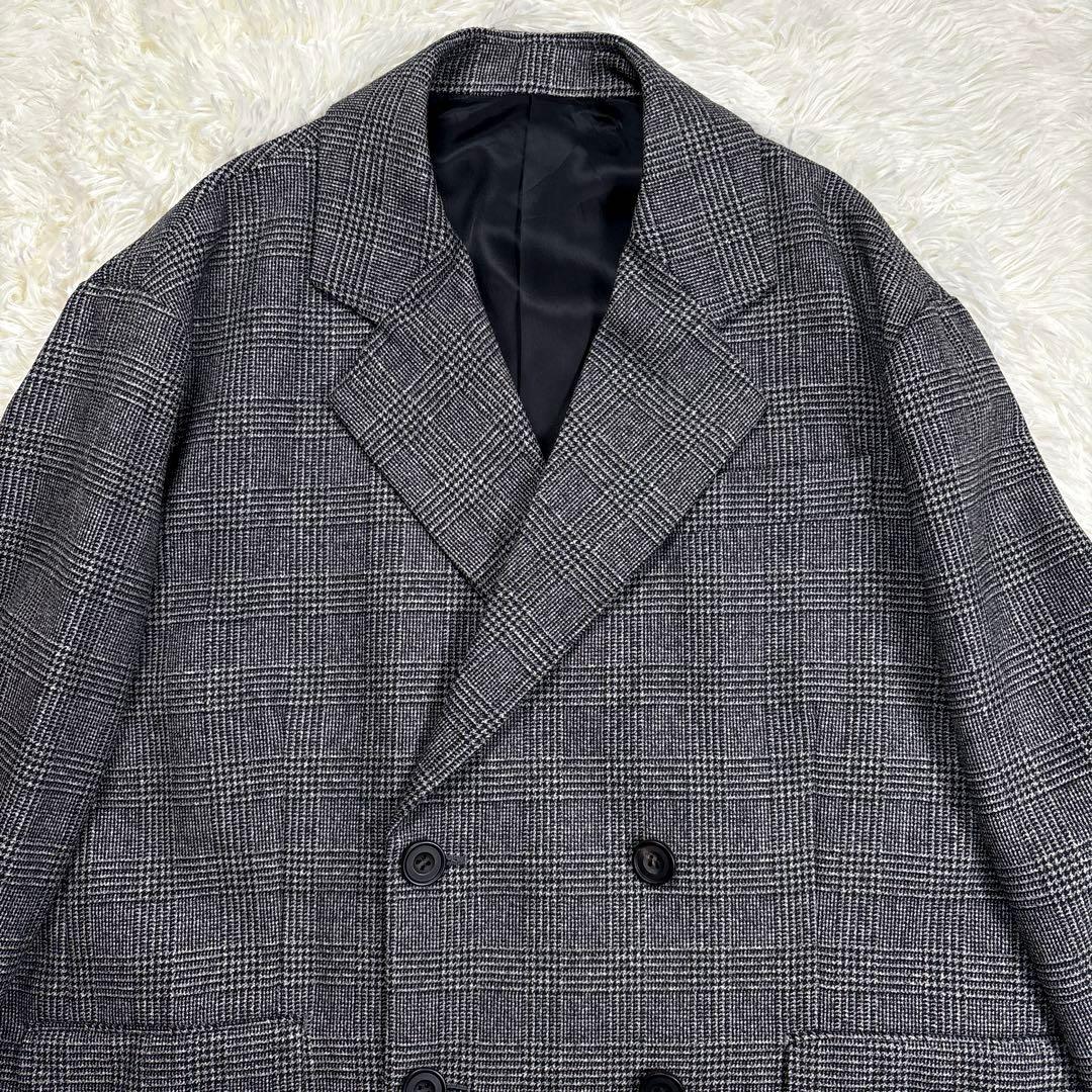 ✨美品・ウィンドウペン✨ シュタイン　オーバーサイズ ダブルブレスト ジャケット