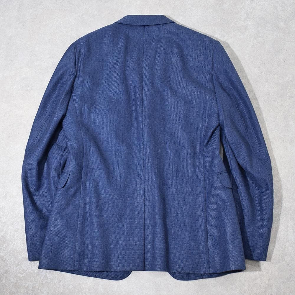 Paul Smith The Byard ウール シルク ジャケット L ブルー