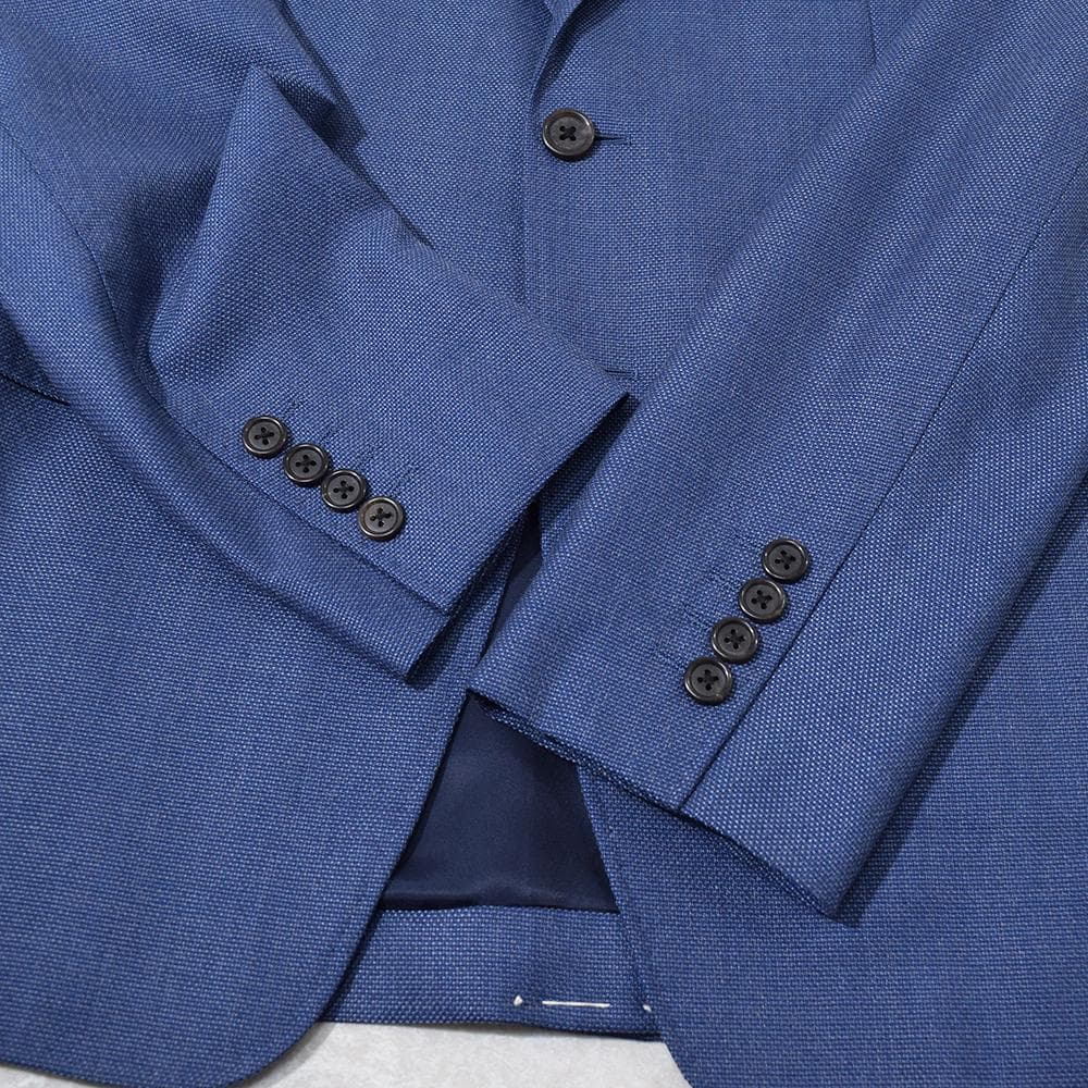 Paul Smith The Byard ウール シルク ジャケット L ブルー