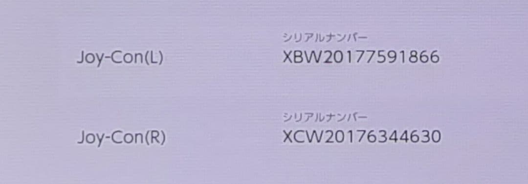 Nintendo Switch Joy-Con (L) / (R) グレー新型