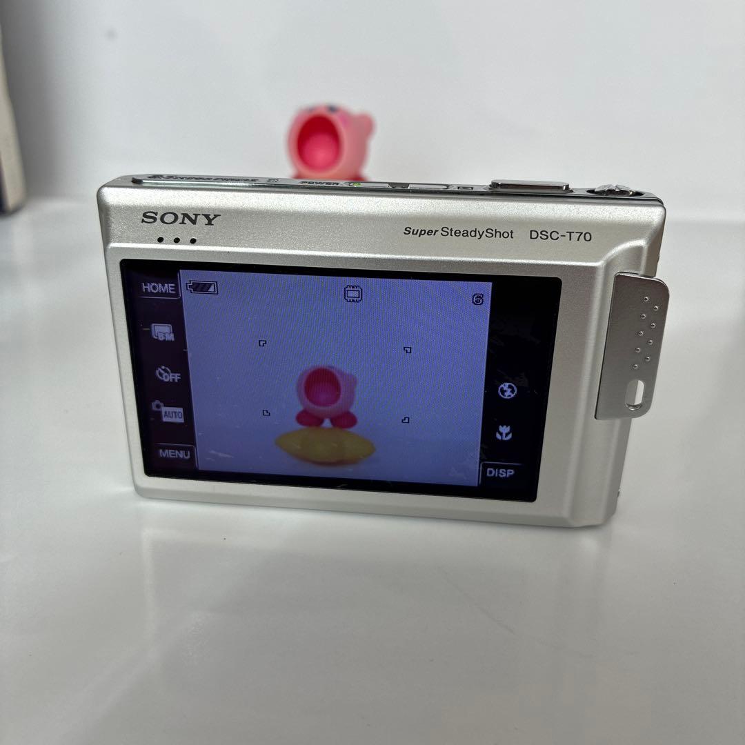 動作確認済み　SONY　 Cyber-shot　 DSC-T70