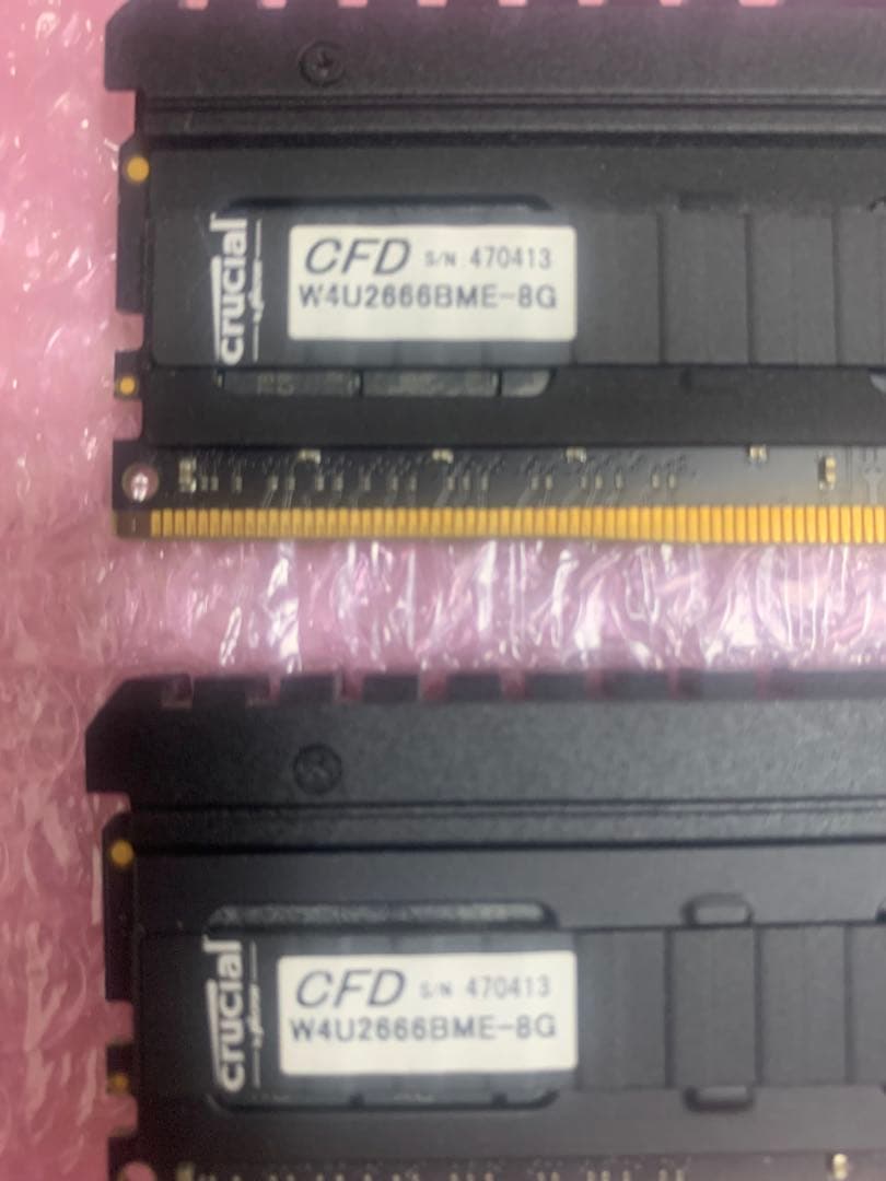 crucial DDR4 2666 8gx2 （16g）