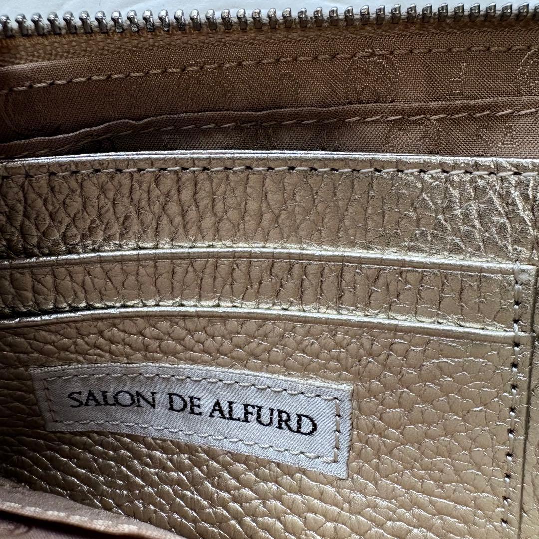 【激カワ❣️】SALON DE ALFURD ルクーチェ L字ファスナー ミニ財布