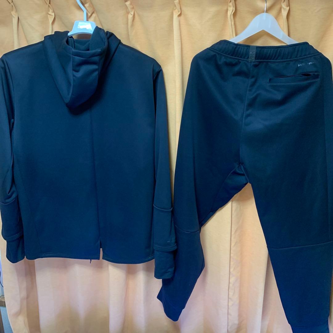 Under Armour ジャージ上下セット 3XL ブラック