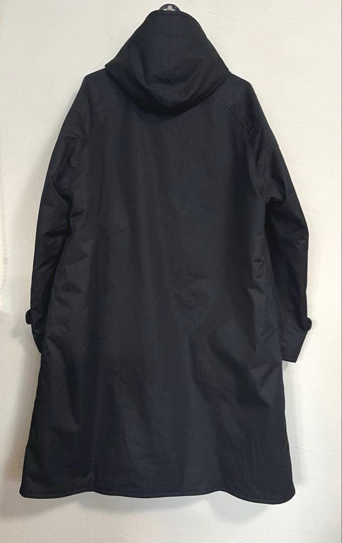 COMOLI コモリ HOODED COAT フーデッドコート ネイビー