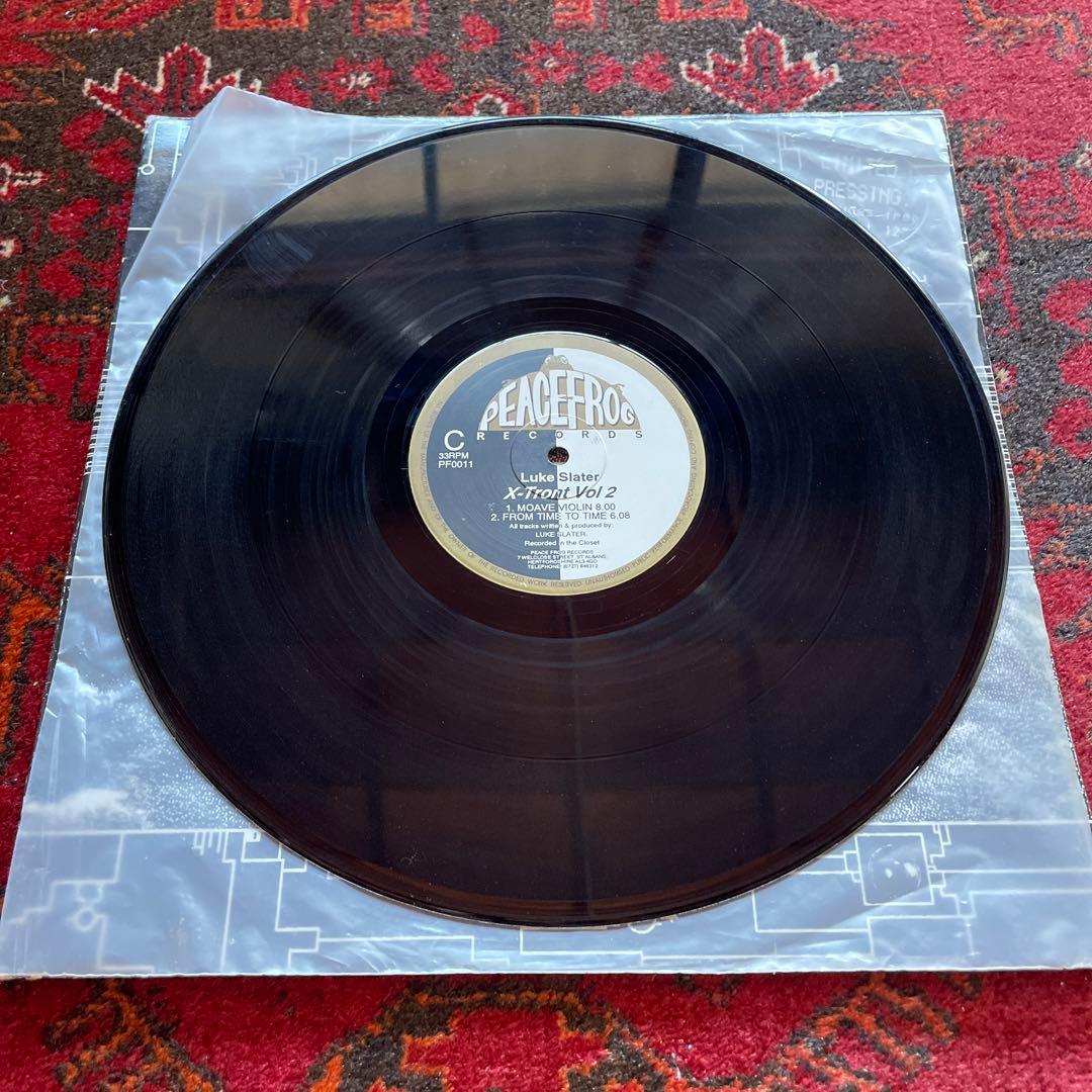 LUKE SLATER ルークスレーター 　X-TRONT vol.2　レコード