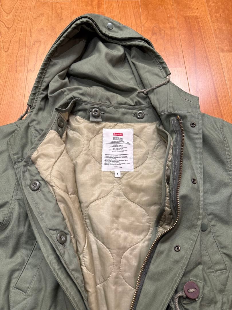 希少 Supreme Fishtail Parka 09AW S ライナー付