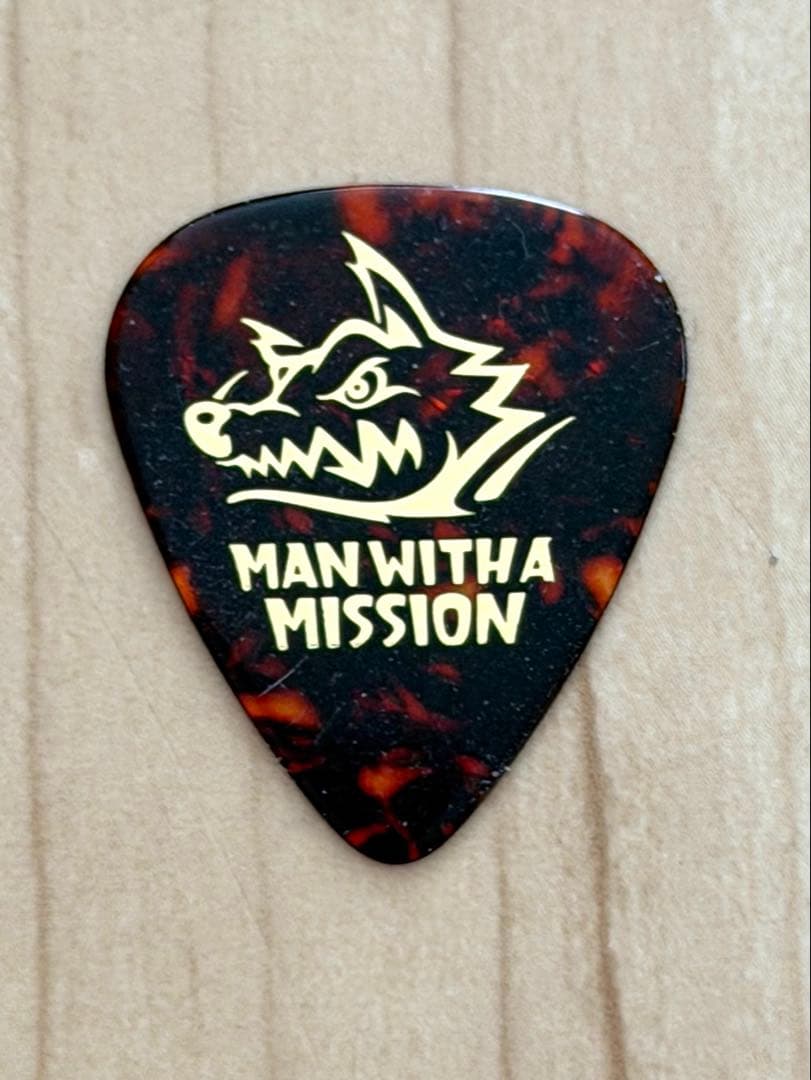 マンウィズ　MAN WITH A MISSION Fender ピック　４枚