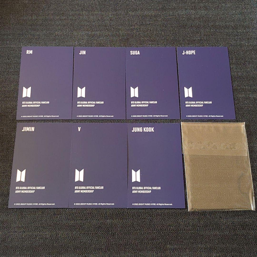 BTS メンバーシップキット トレカ IDフォトセット