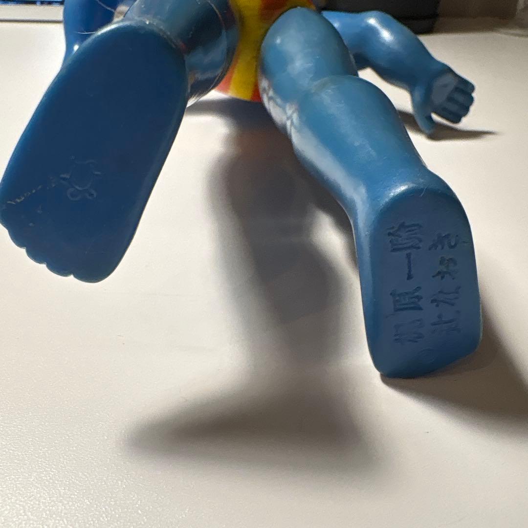 昭和レトロ　ミドルサイズ　タイガーマスク　ソフビ　3点セット