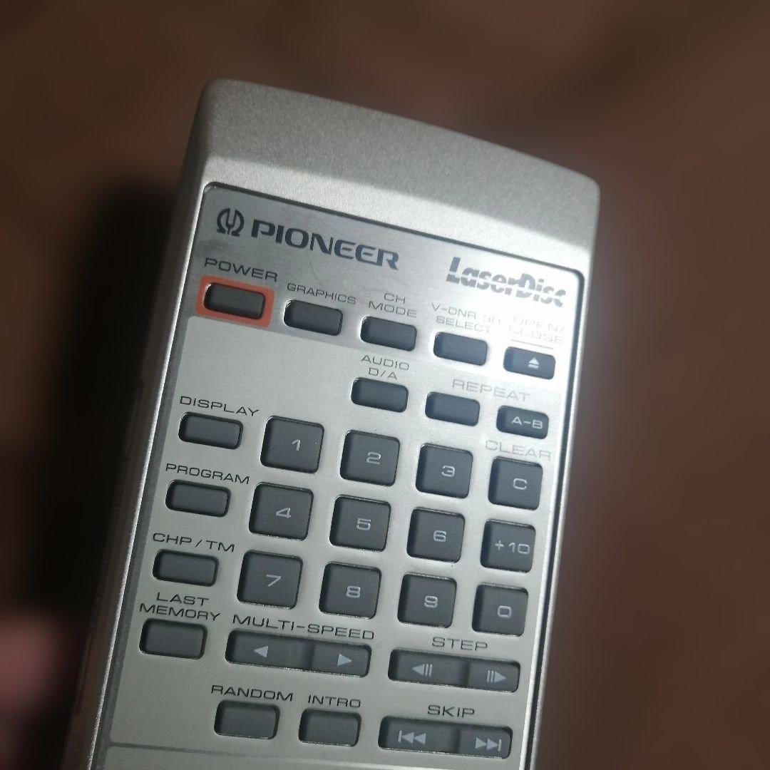 Pioneer LaserDisc リモコン CU-CLD150