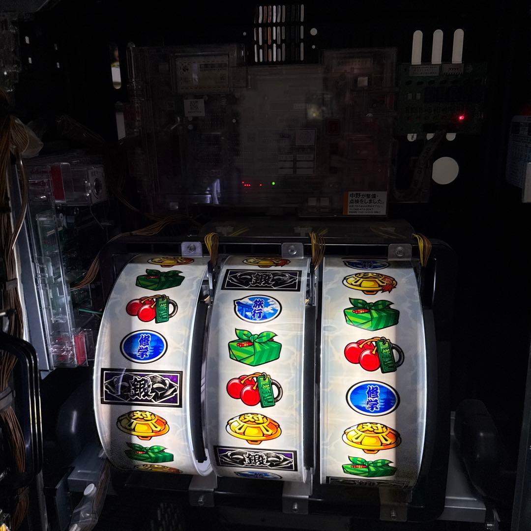 パチスロ実機　押忍番長3 不要機付き