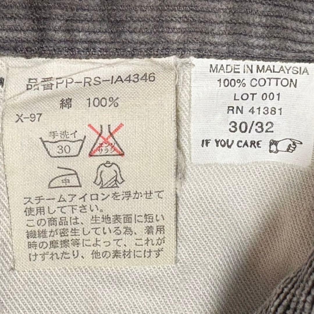 ダブルアールエル　RRL (30) コーデュロイ　ストレートパンツ　ズボン