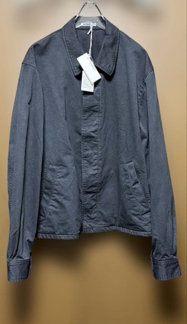 ジャケット・アウター AURALEE 26SS GARMENT DYED FINX CHINO