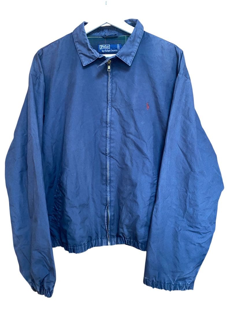 Polo Ralph Lauren スイングトップ ネイビー チェック裏地