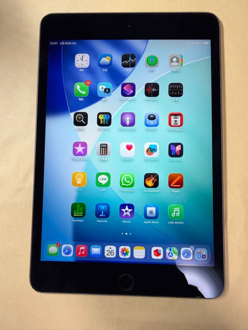 バッテリー新品iPad mini5 64GB wifi+cellular