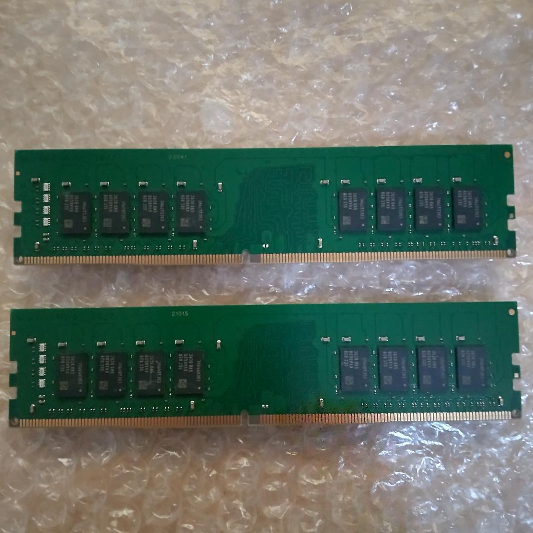 Kingston デスクトップ用 DDR4メモリ 16GB×2枚=計32GB