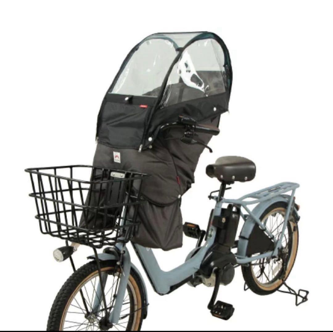あと付け前用　チャイルドシート レインカバー　防寒　自転車　socca