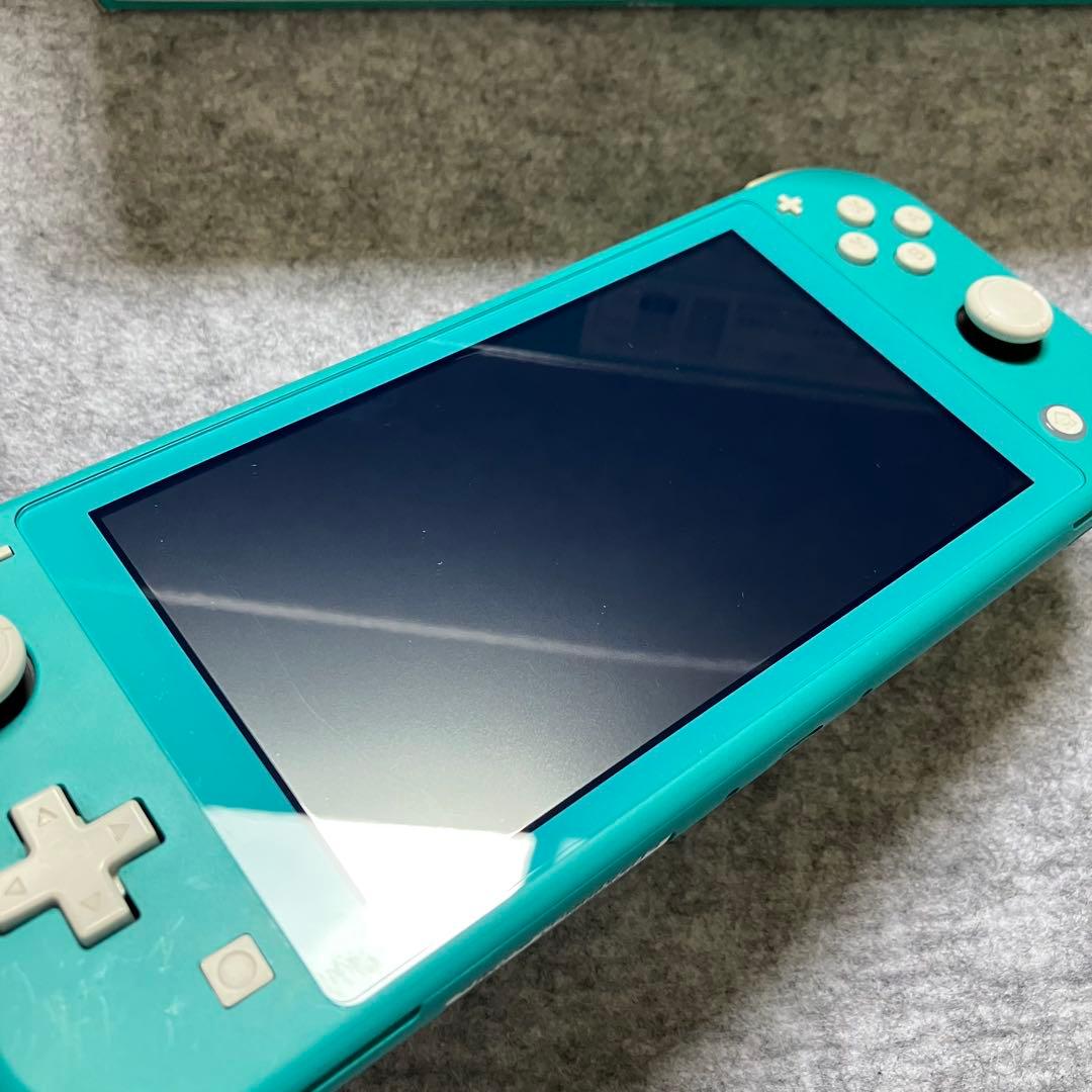 【液晶不具合あり】Nintendo Switch Lite ターコイズ 本体