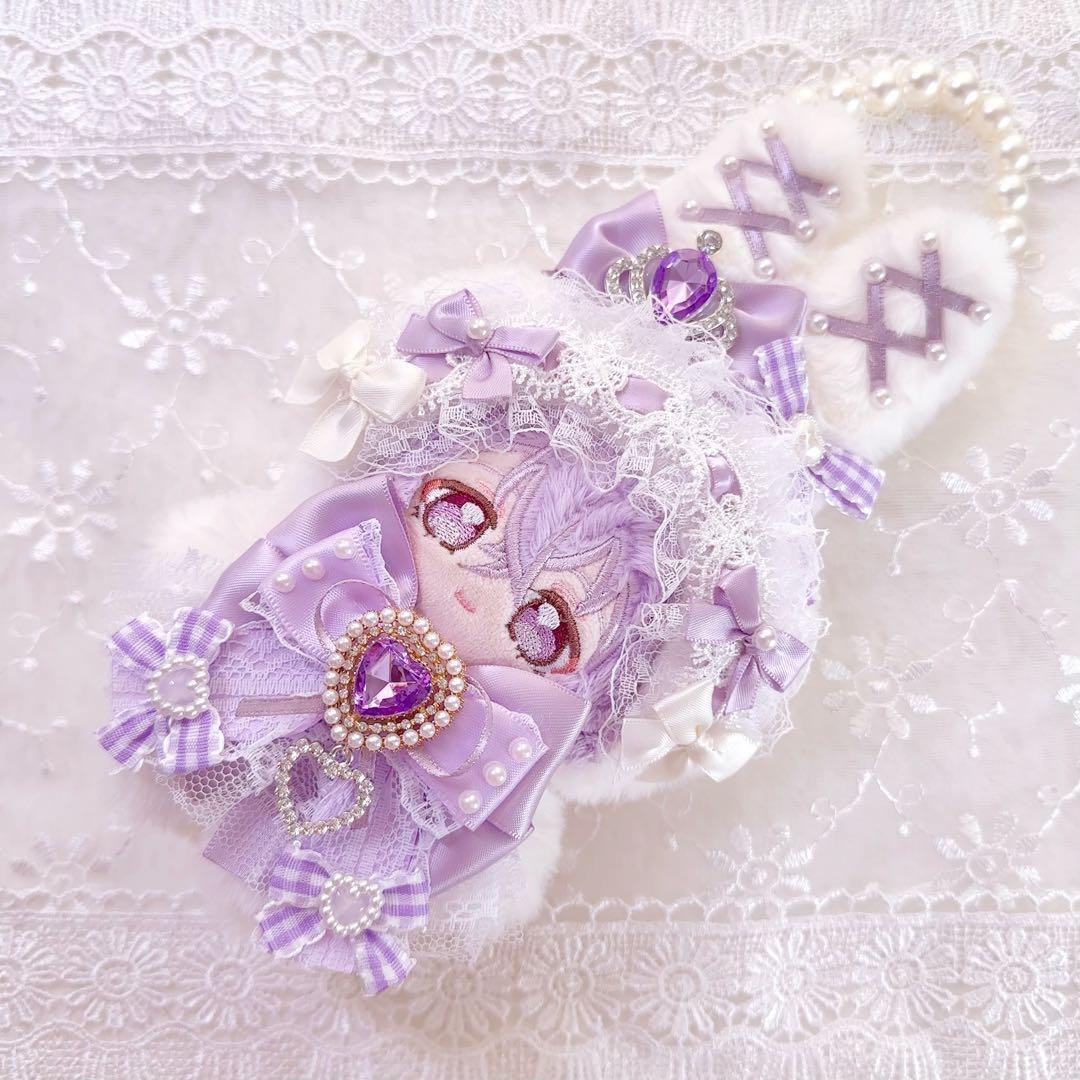 いつぬい　ぬい服　着ぐるみ　もこもこ　うさぎ　紫　パープル　あんスタ