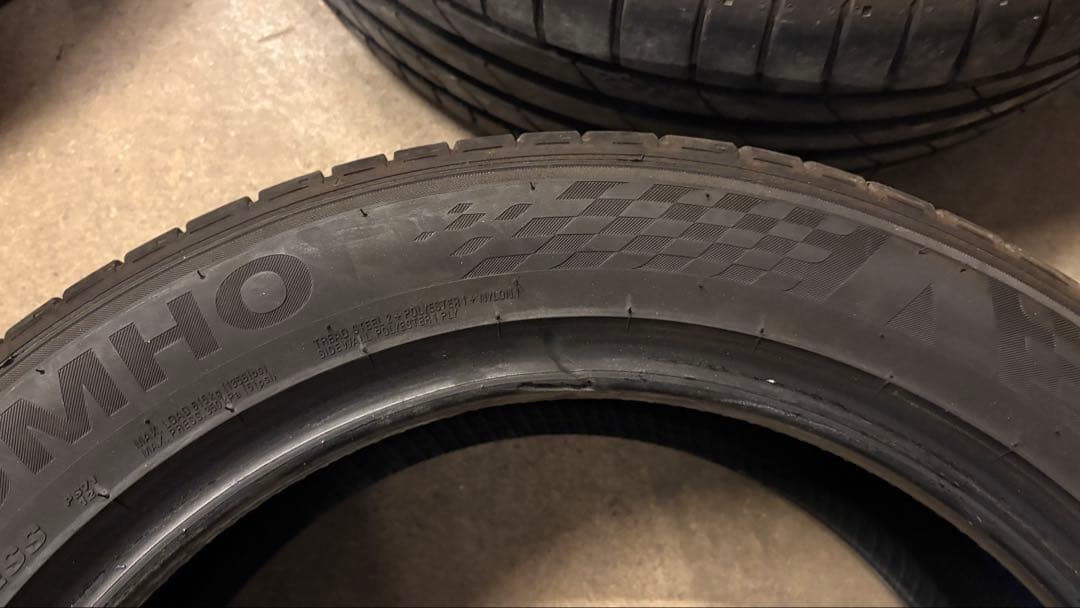 205/55R17 サマー　タイヤ　クムホ　4本セット
