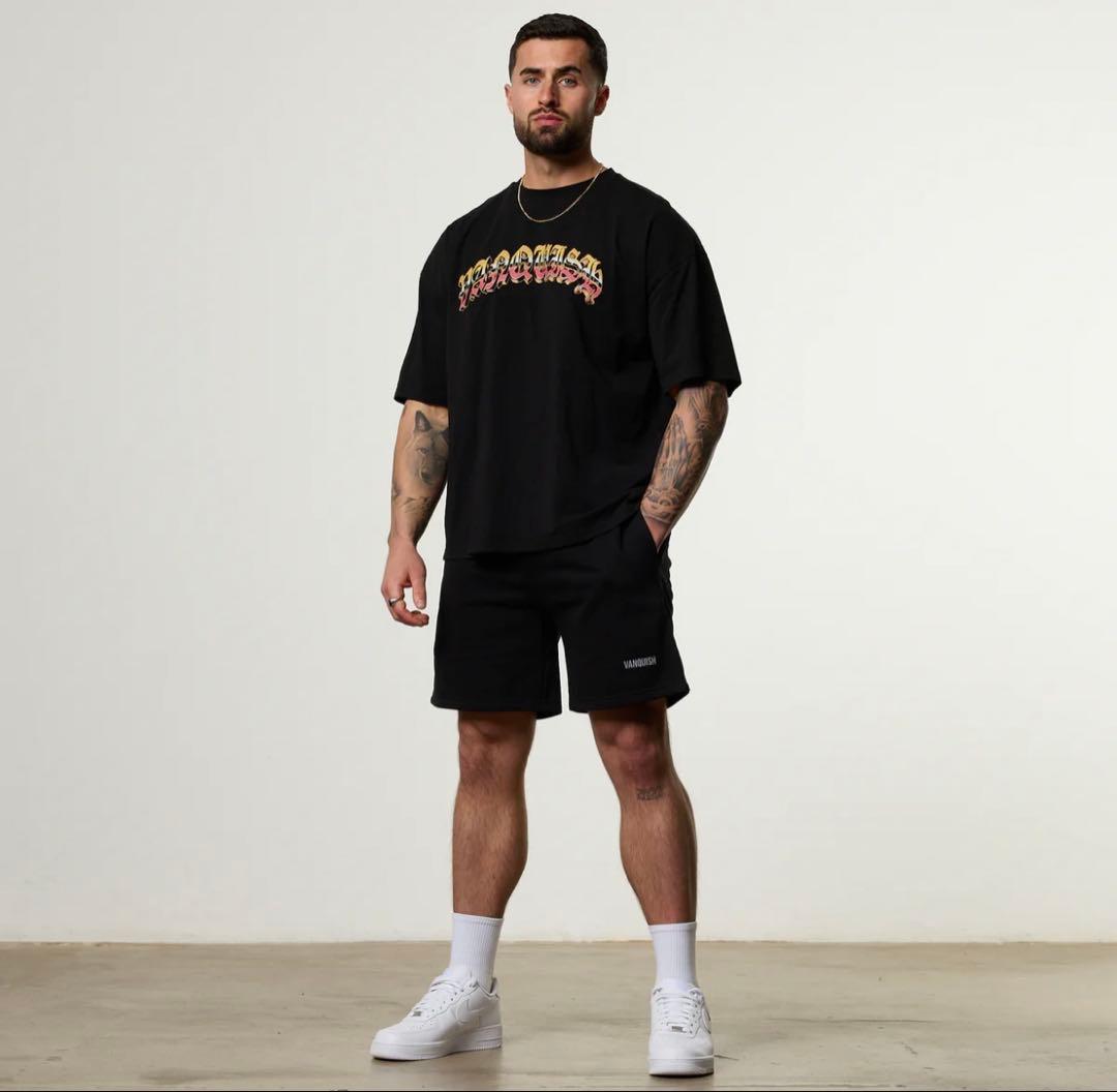 トップス VANQUISH FITNESS OVERSIZED BOXY T SHIRT
