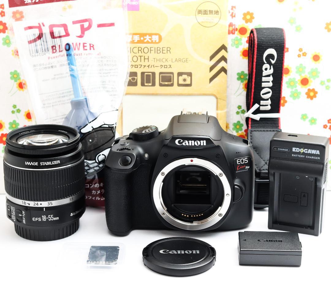 Canon Kiss X80 ☆初心者歓迎☆Wi-Fi内蔵☆軽量ボディ＆高画質