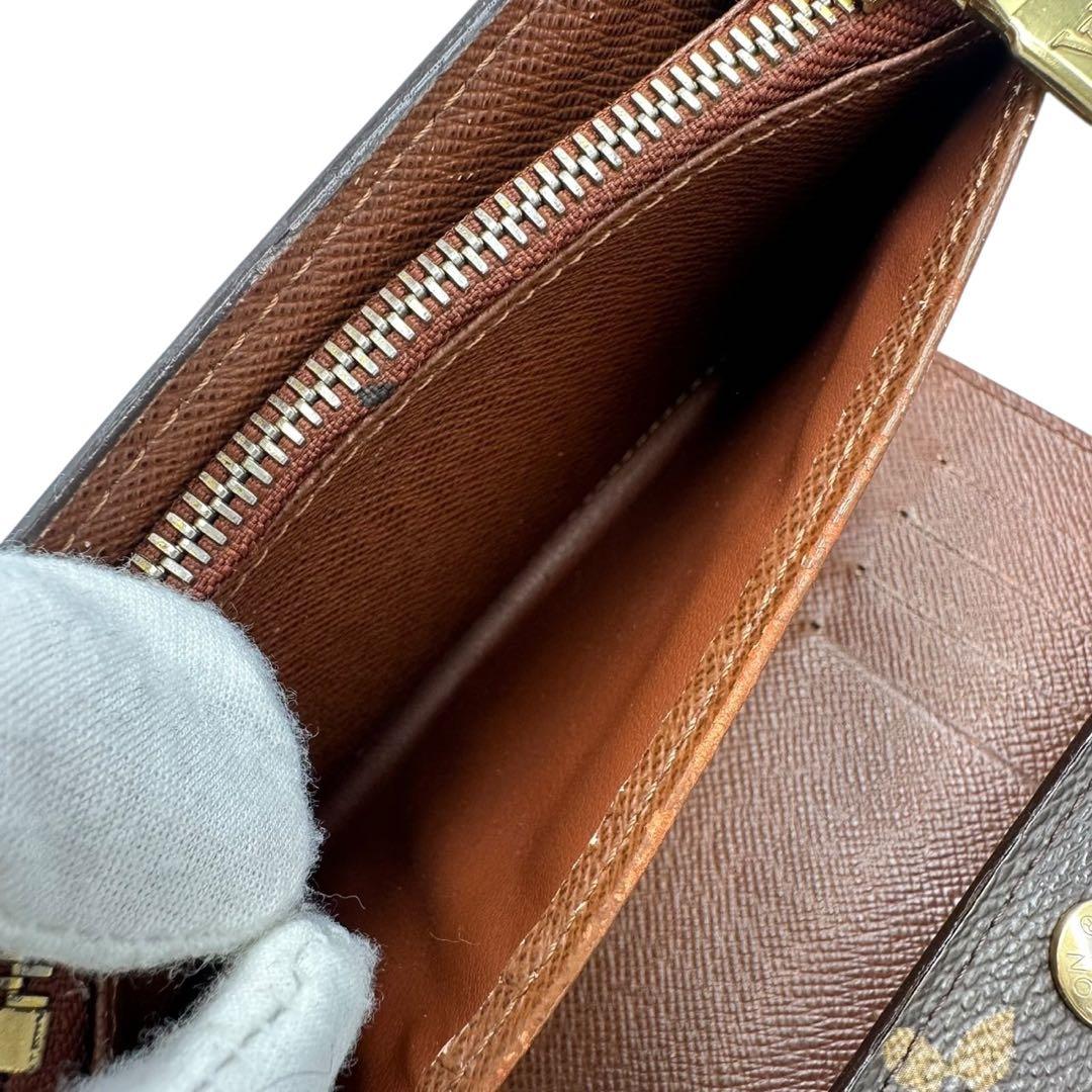 【極美品】ルイヴィトン ポルトフォイユ アレクサンドラ モノグラム 折り財布