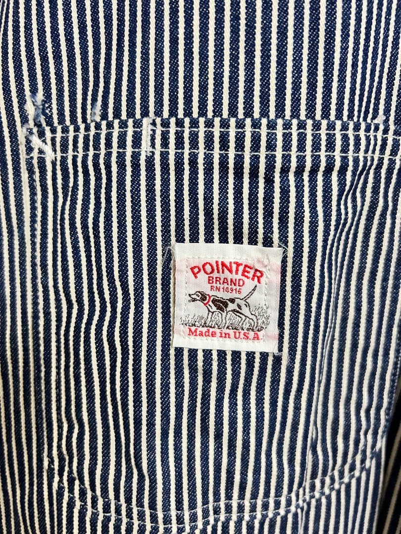 POINTER カバーオール ヒッコリー L.C.KING