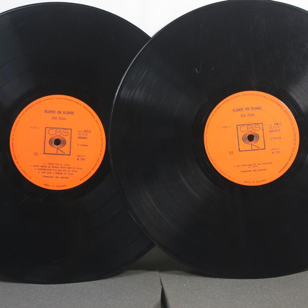 英LP Bob Dylan Blonde On Blonde UK盤 ステレオ