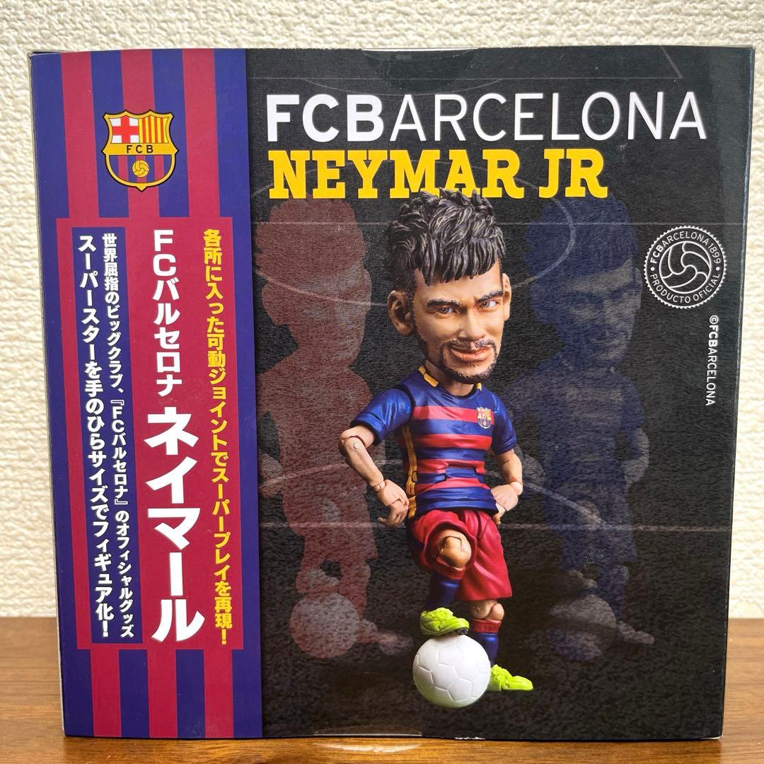バルセロナ フィギュア　4体セット メッシ、イニエスタ、ネイマール、スアレス