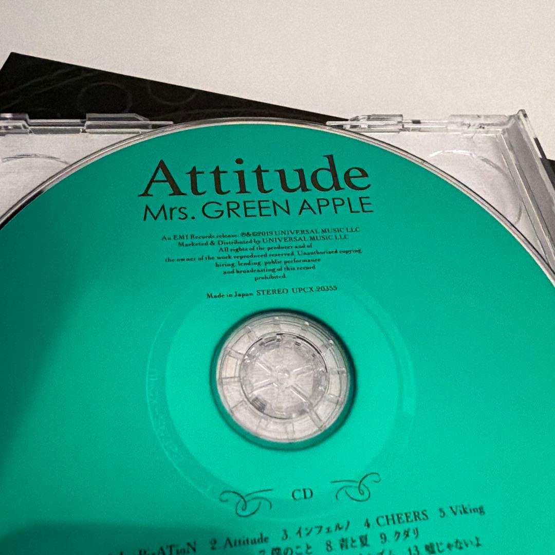 Mrs. GREEN APPLE Attitude（初回限定盤）