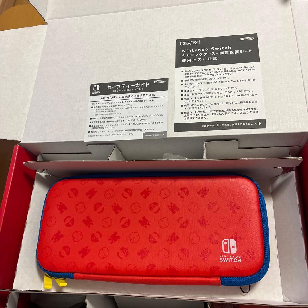 NintendoSwitch マリオレッド ブルー セット