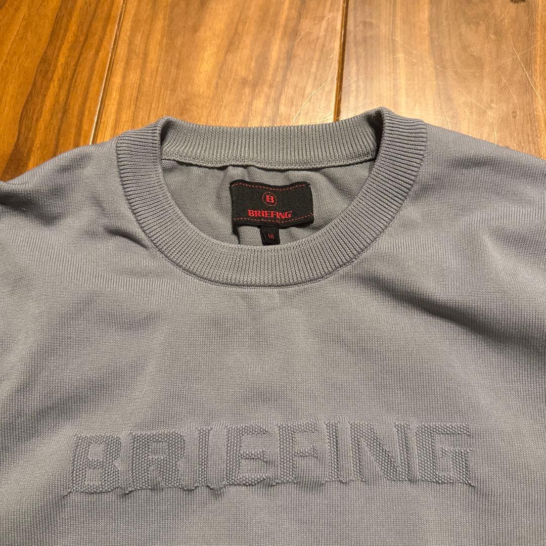 BRIEFING グレー セーター