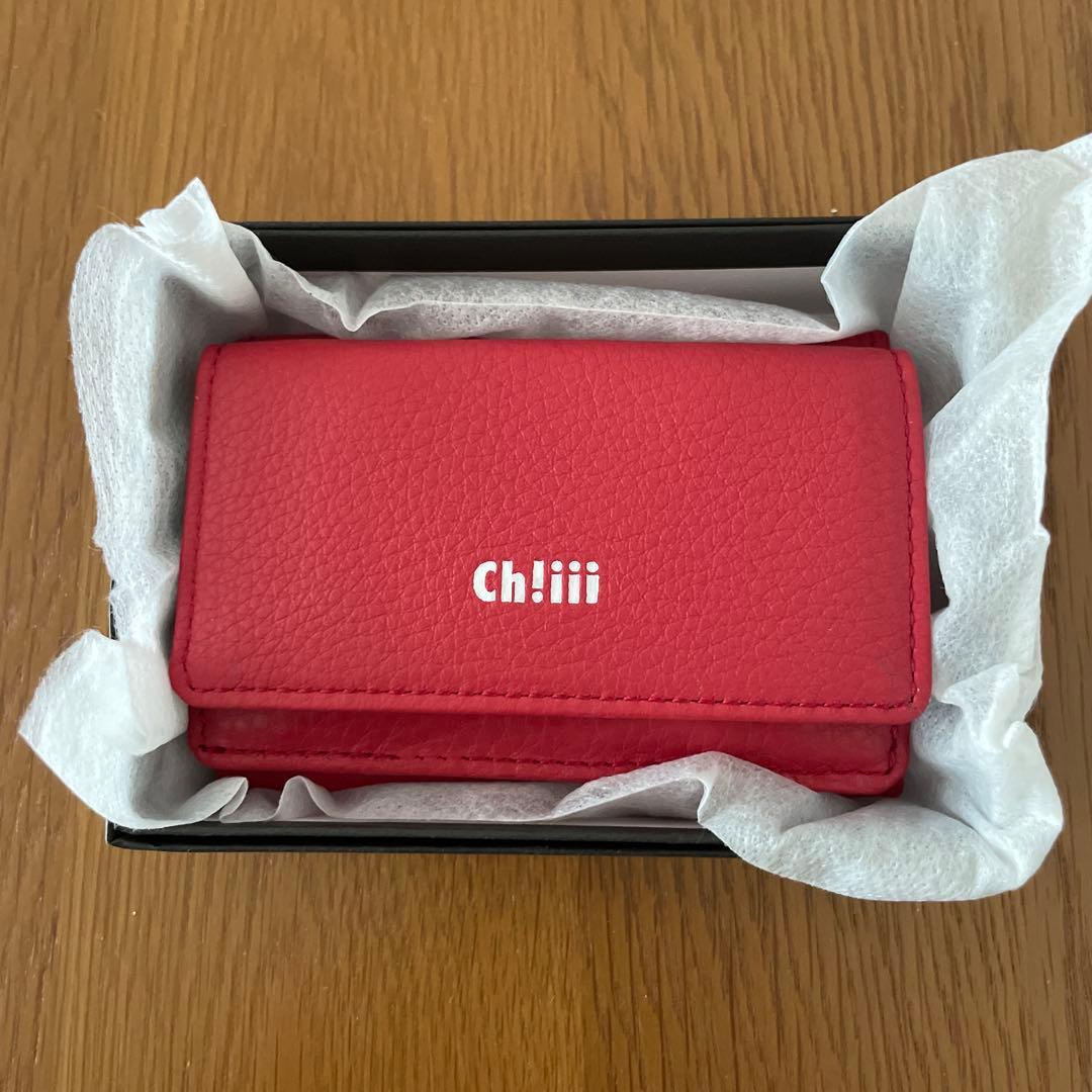 Ch!iii Micro Wallet 財布 ウォレット レッド chiiii
