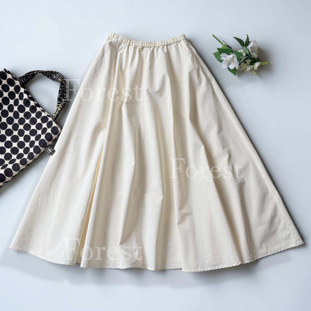 ★さくら★【新品】コットンフレアスカート　sizeFREE　kagure