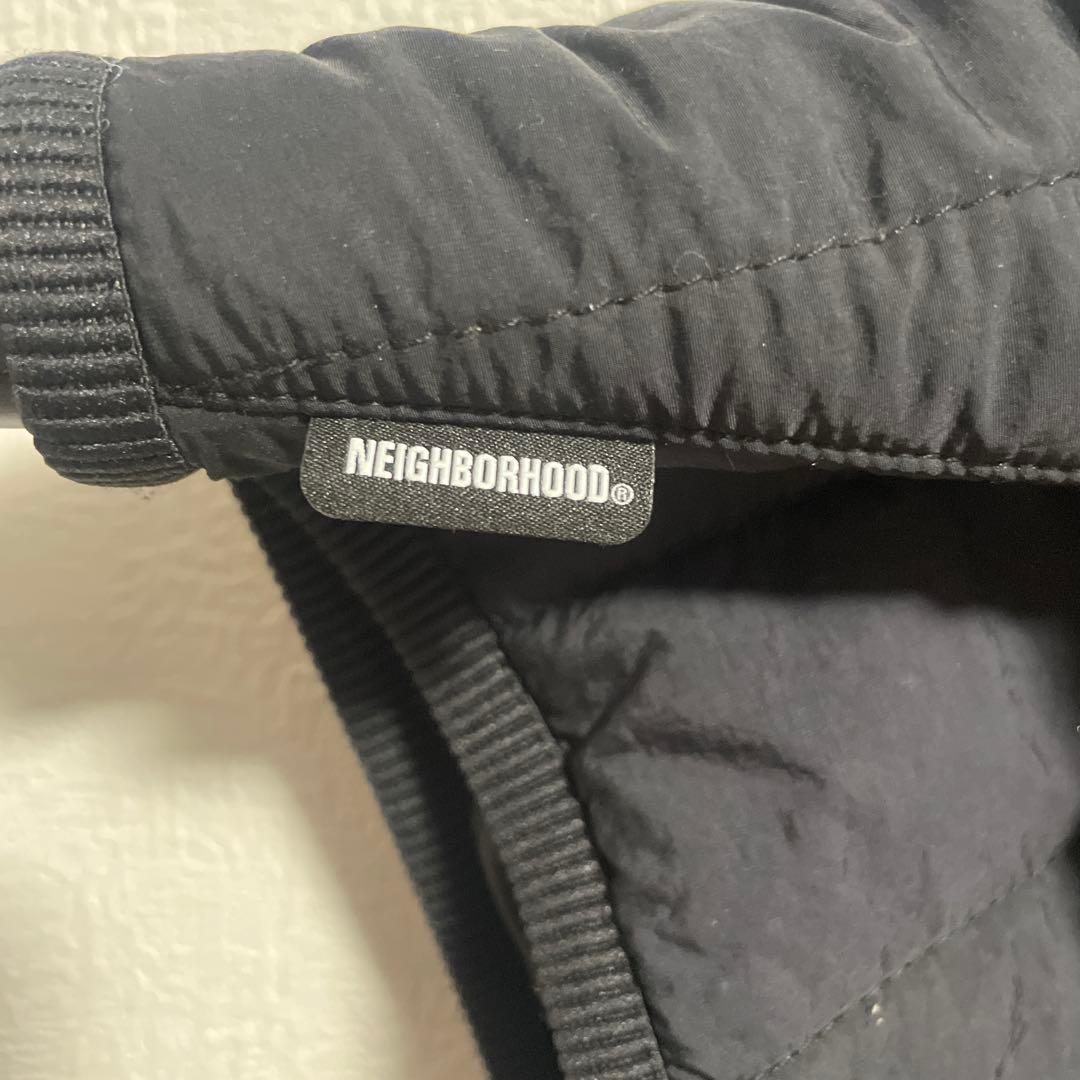 NEIGHBORHOOD ブラック 20AW PUFF / N-VEST