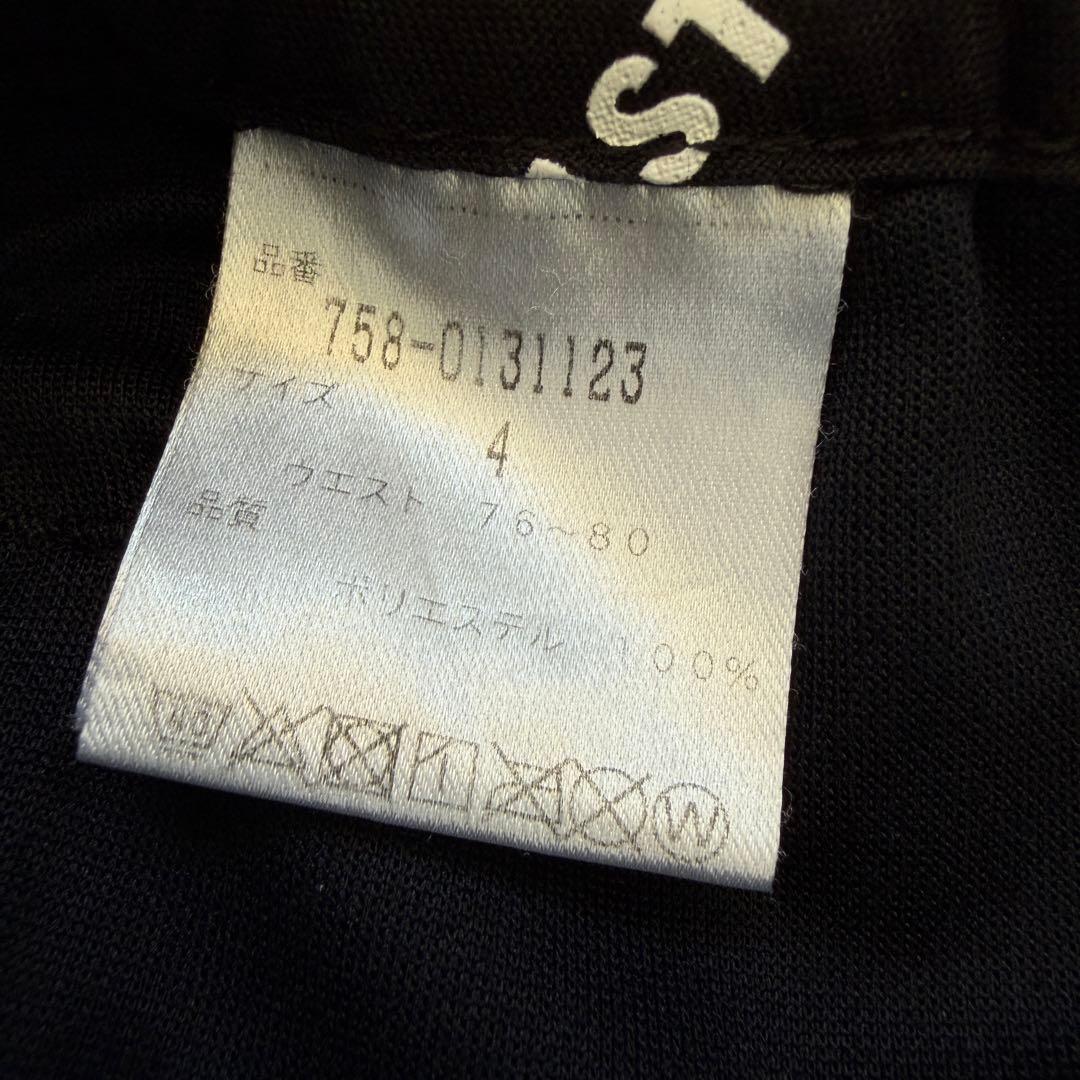 マスターバニー　パンツ　M〜L相当　黒　ブラック　ジャージ　ストレッチ素材　4