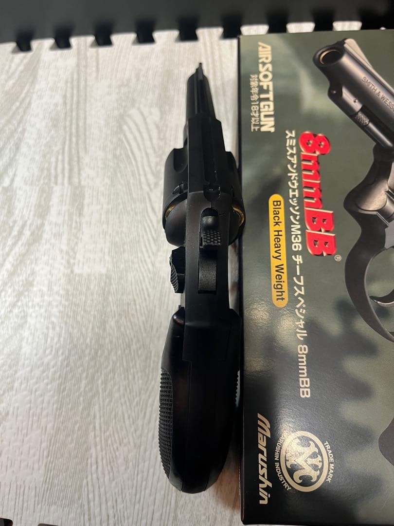 マルシン　S＆W M36 チーフスペシャル8mmBB　ヘビーウェイト