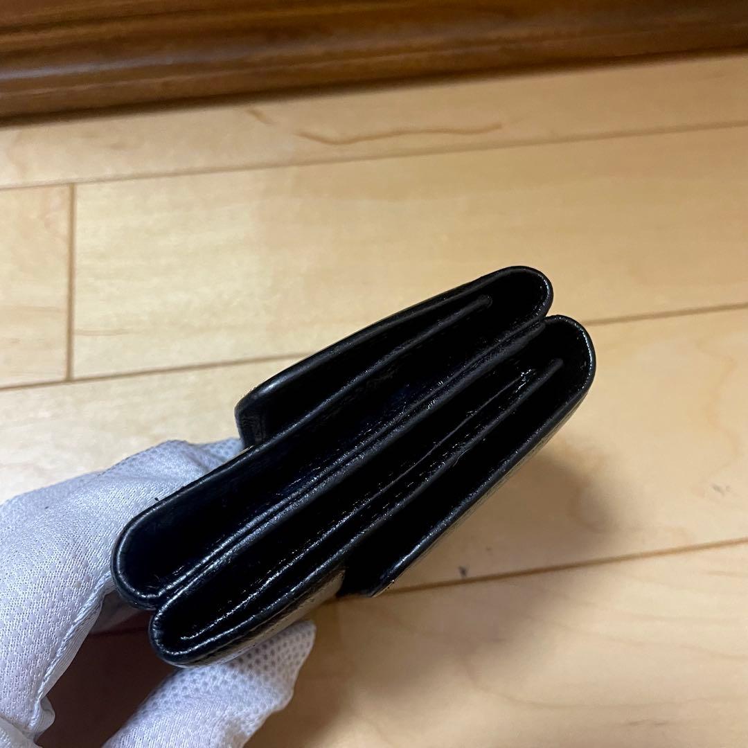 CHANEL シャネル レザー 二つ折り財布
