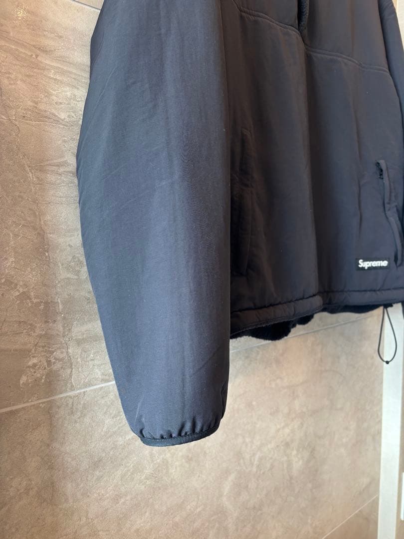 ジャケット・アウター polartec shearling reversible pullover