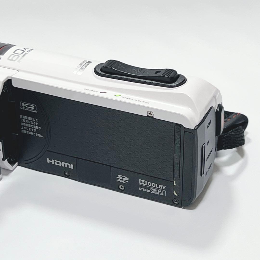 【美品】JVC エブリオ GZ-R300 防水 ビデオカメラ