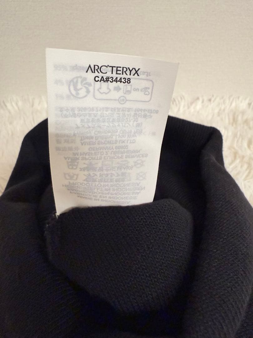 【新品未使用】ARC'TERYX ブラック ニットビーニー