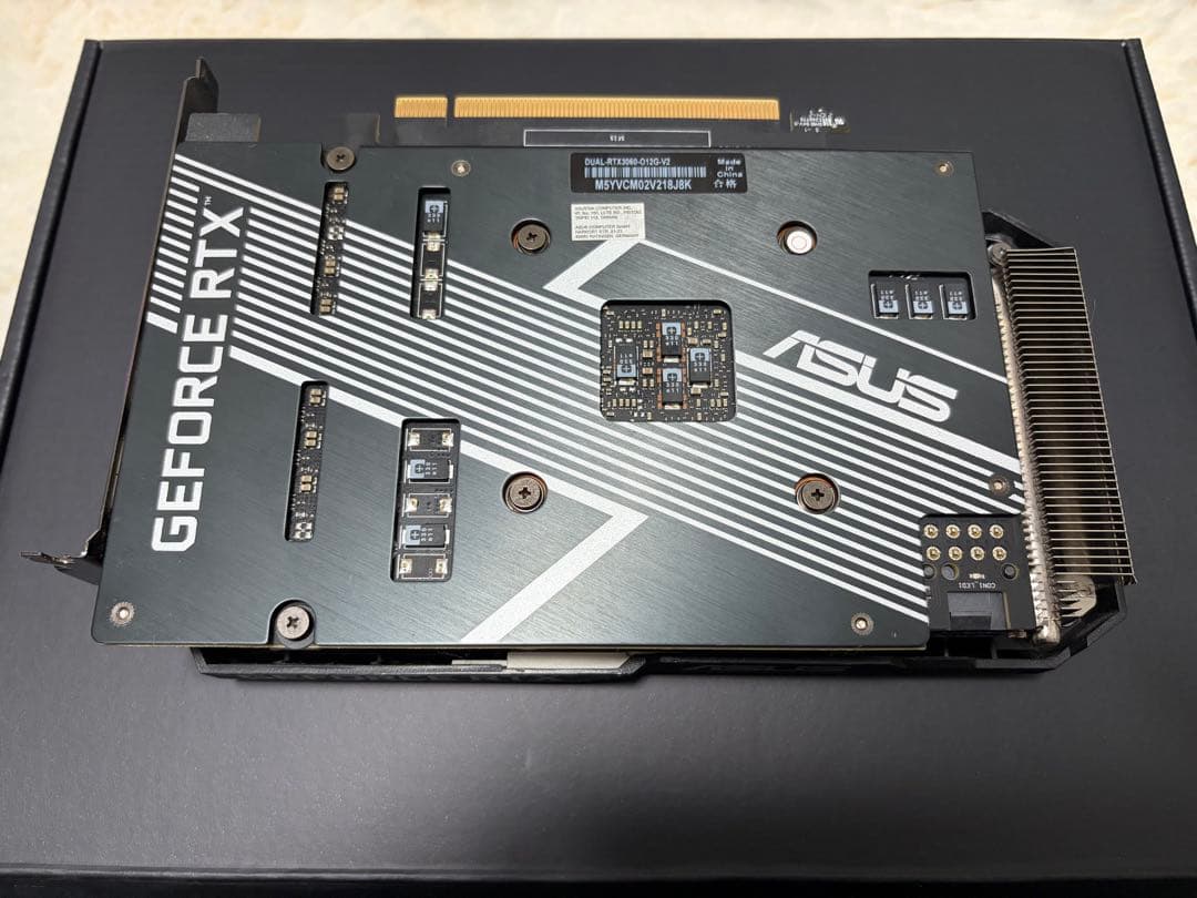 【グラフィックボード】ASUS デュアル RTX3060 OC 12GB