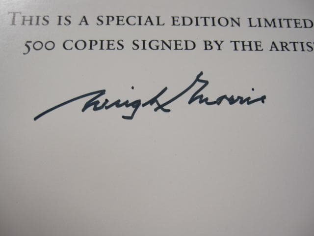 Photographs and Words　Wright Morris　サイン入
