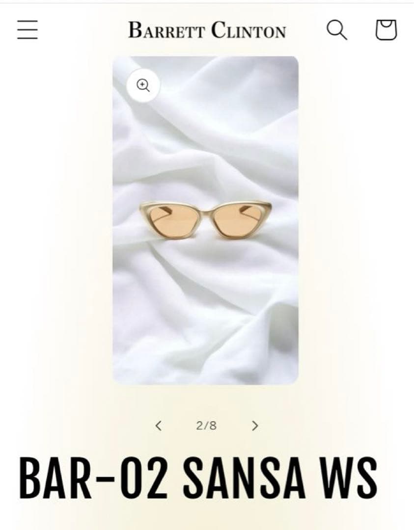 Barrett Clinton BAR-02 SANSA WS 完売品 未使用