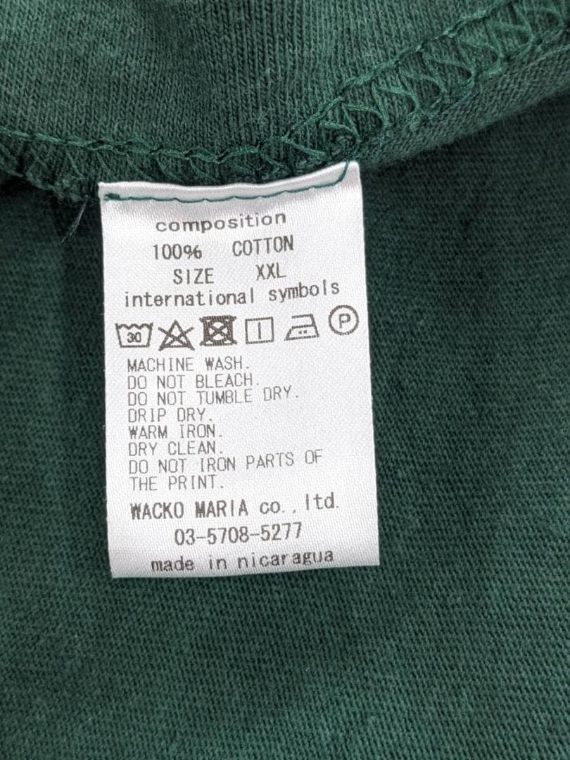 ワコマリア/2PAC/クルーネックTシャツ/SIZE XXL/ビッグシルエット